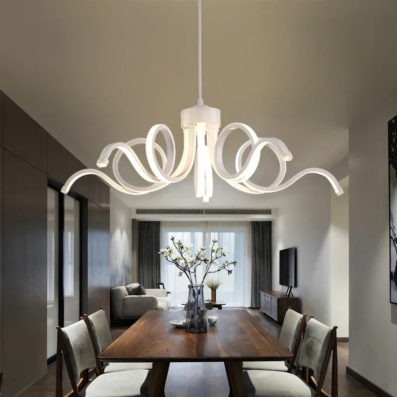 Led Modern Chandelier Lighting Room Indoor Light Chandeliers