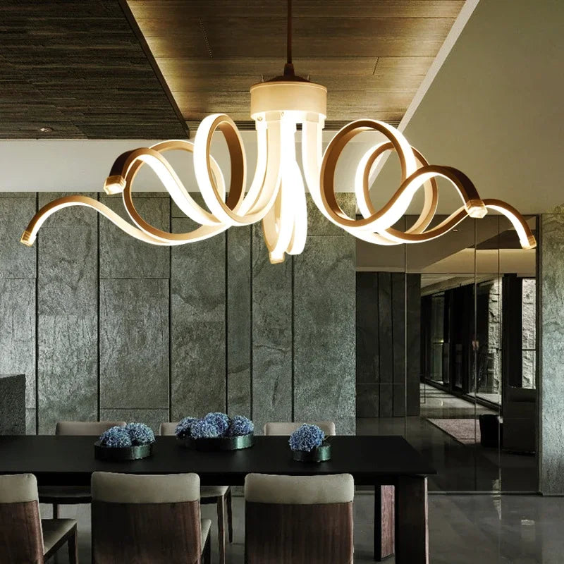 Led Modern Chandelier Lighting Room Indoor Light Chandeliers