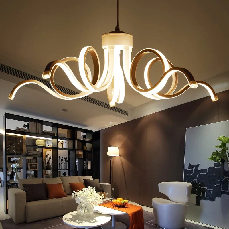 Led Modern Chandelier Lighting Room Indoor Light Chandeliers