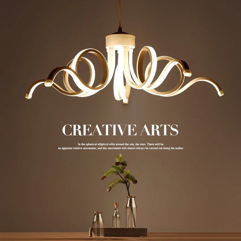 Led Modern Chandelier Lighting Room Indoor Light Chandeliers